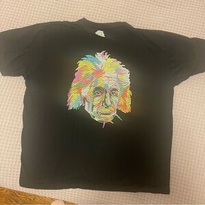 Bioworld Black Tee with Colorful Graphic